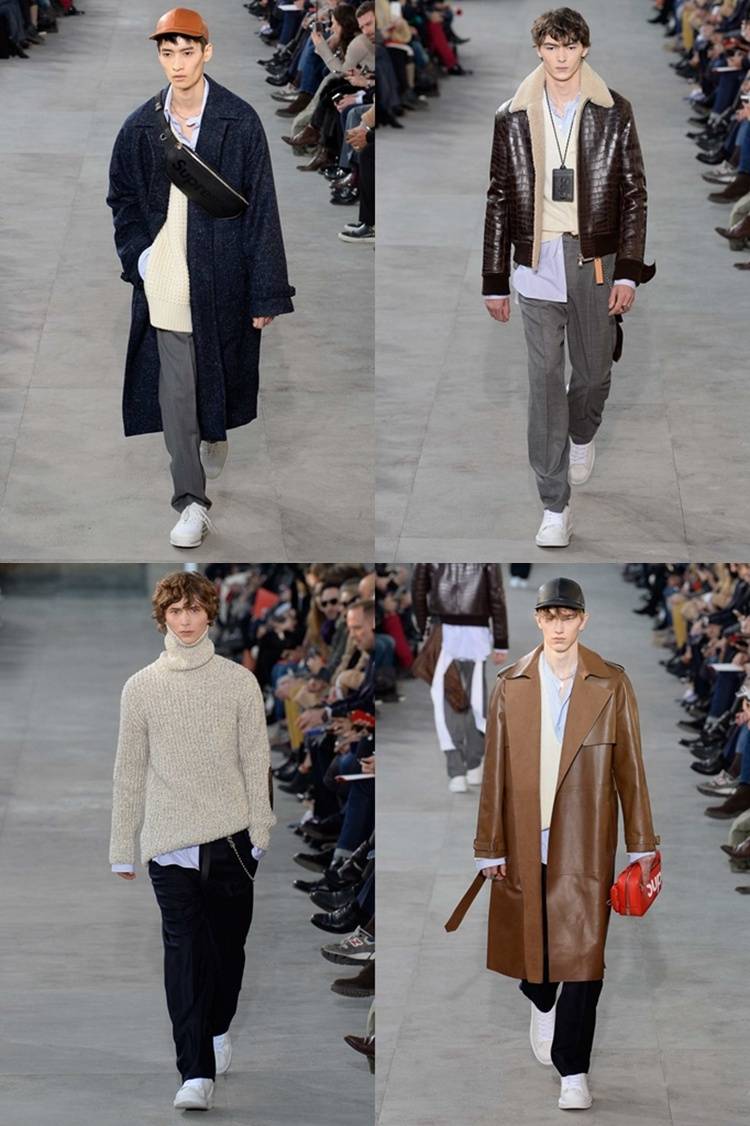 lv联名supreme牛仔外套2018款,lvsupreme联名搭配