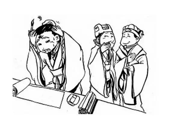 成语故事江郎才尽字幕,成语故事江郎才尽指的是谁