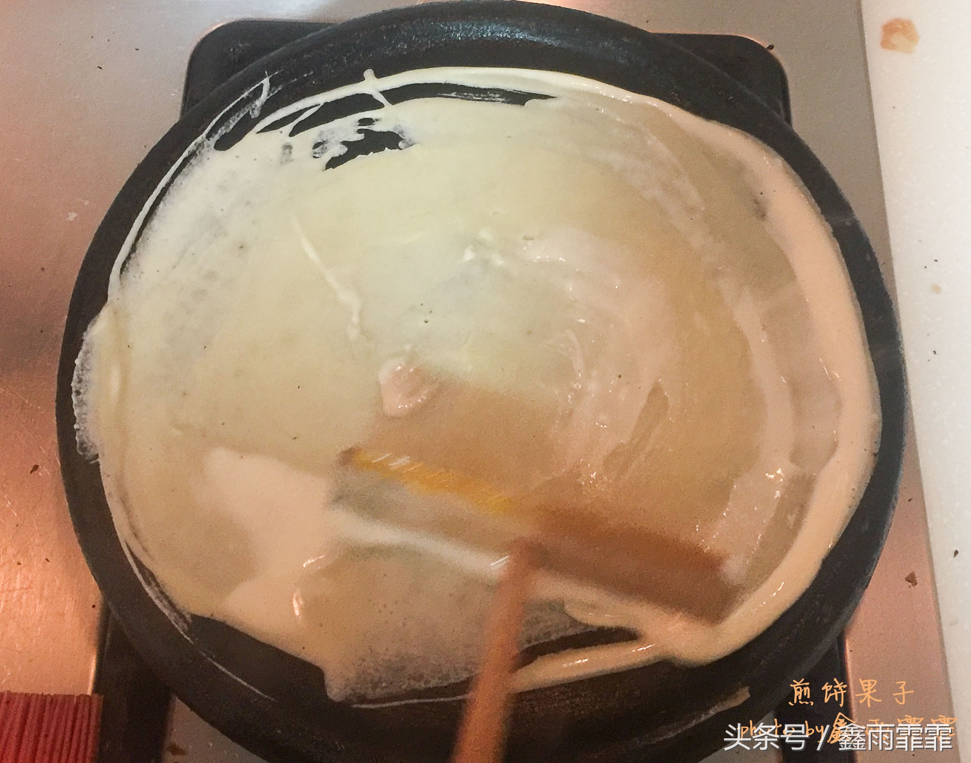 火爆街头的早餐小吃,和面不粘手的特色小吃