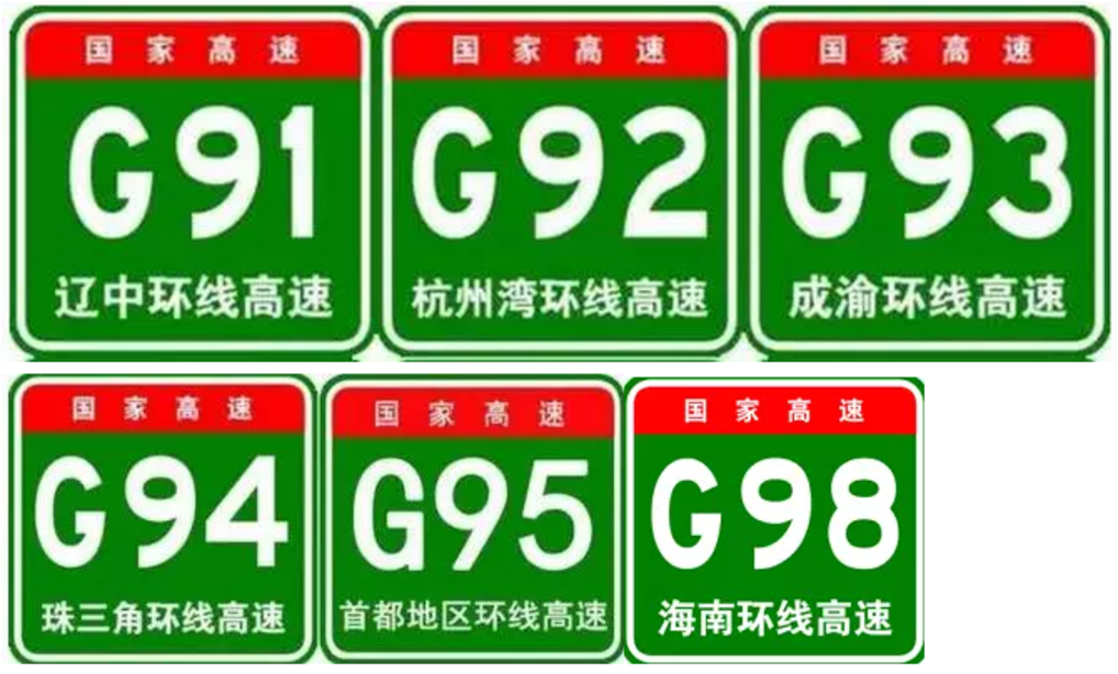 一张图看懂高速公路编号及名称,中国高速公路编号大全语音