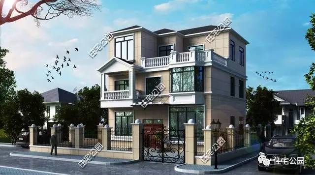 40套最合适农村现代别墅110平方,轻钢别墅三层半农村100平方多少钱