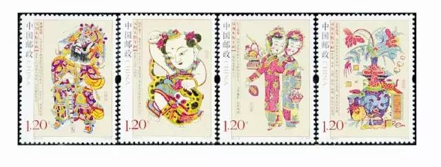 历届春节邮票,邮票代表一个国家的文化