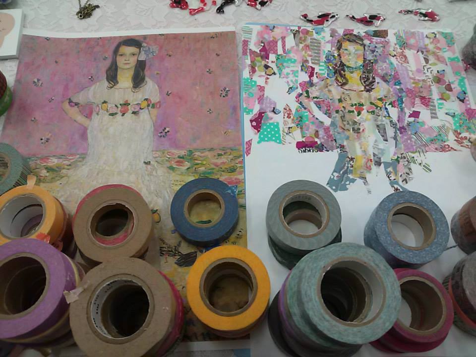 胶带艺术感,名画手帐胶带