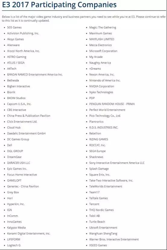 e3新发布会游戏,e3最新游戏展会