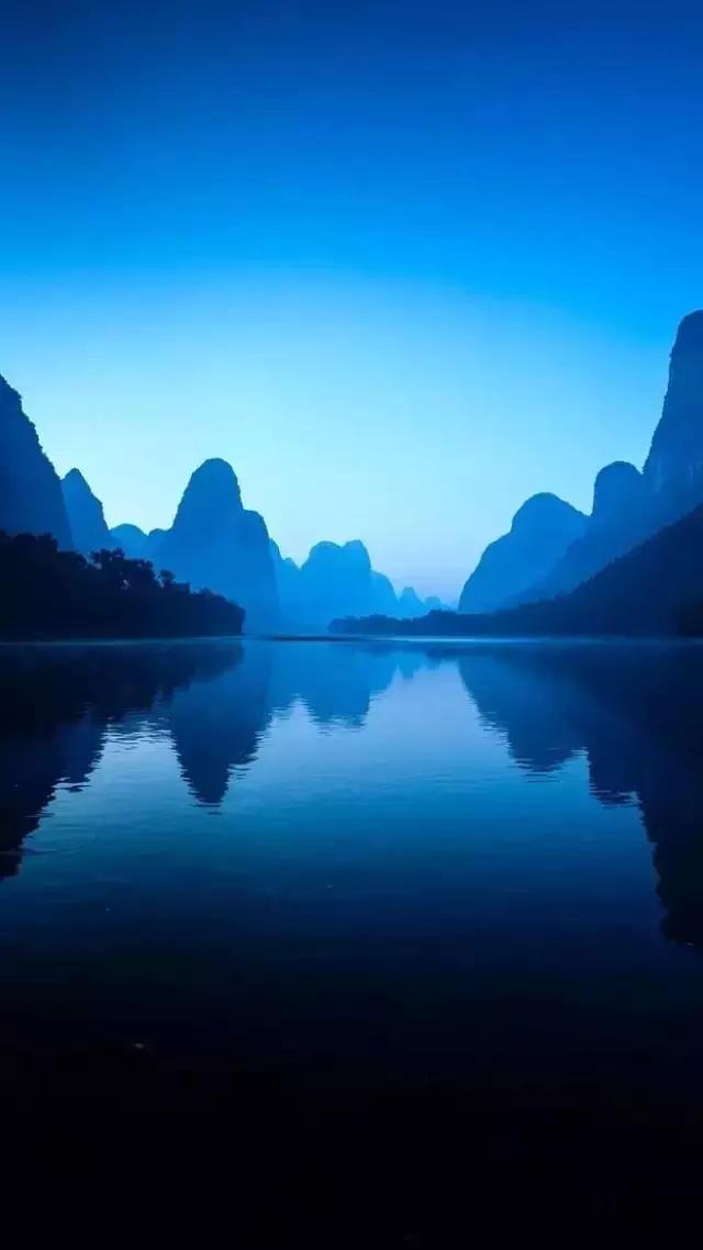 大美在山水，做个清心寡欲的世间人