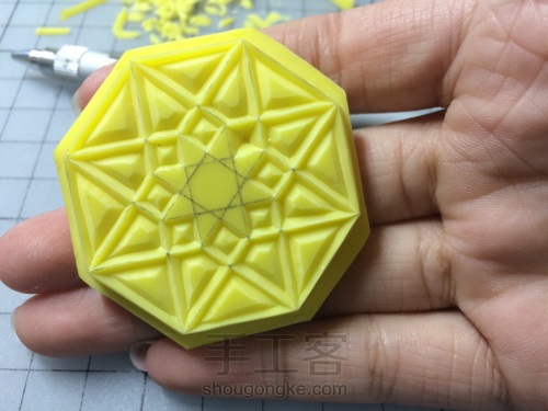 「橡皮章」线条练习作！刻一个帅气的线条章！