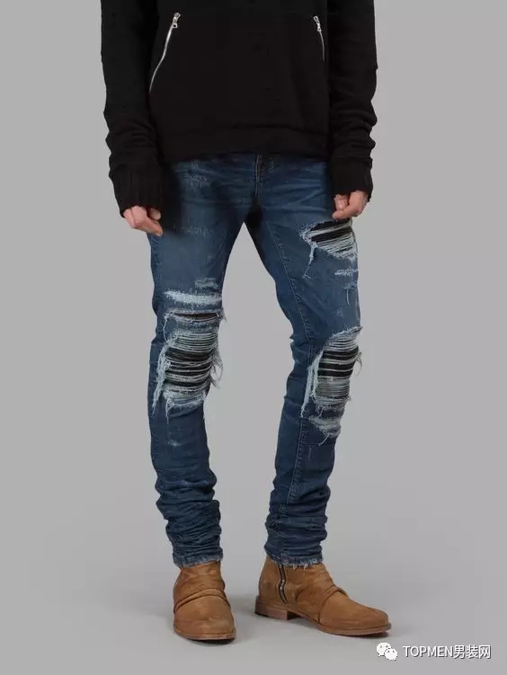 牛仔裤潮人推荐,高端牛仔裤潮流