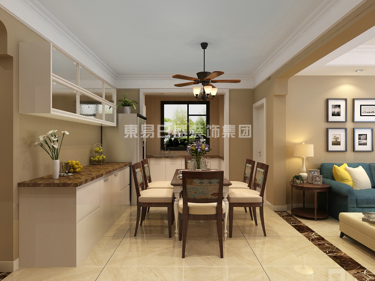 泰丰牧马湖120平装修风格,泰丰观湖两室两厅装修效果