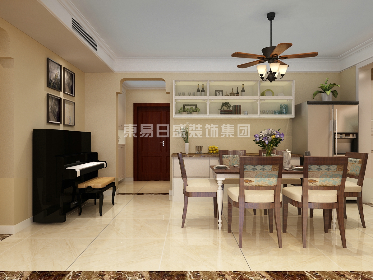 泰丰牧马湖120平装修风格,泰丰观湖两室两厅装修效果