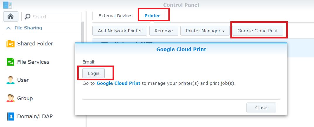 nas共享打印机怎么设置,synology能够用什么打印机