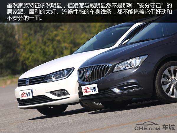 大众凌渡与别克威朗空间,别克威朗直线加速对比凌渡