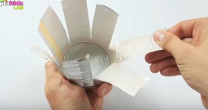 小学生自制小型烧烤架,5分钟自制简单烧烤架