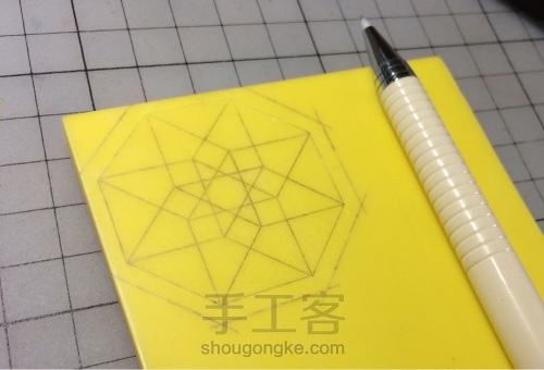 「橡皮章」线条练习作！刻一个帅气的线条章！