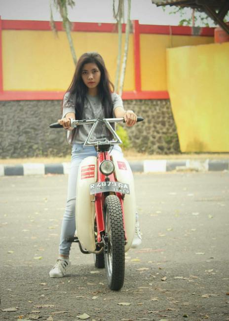 本田复古幼兽cub110改装,日本本田幼兽crosscub改装