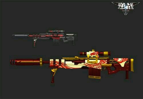 逆战纸鸢系列,逆战颜值枪械