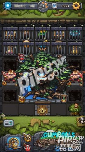 强大的异教徒《不思议迷宫》铁特吸神教速刷冒险之森