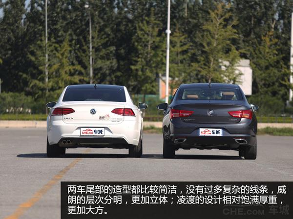 大众凌渡与别克威朗空间,别克威朗直线加速对比凌渡