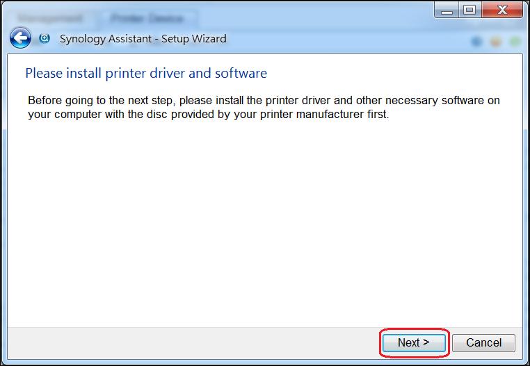 nas共享打印机怎么设置,synology能够用什么打印机