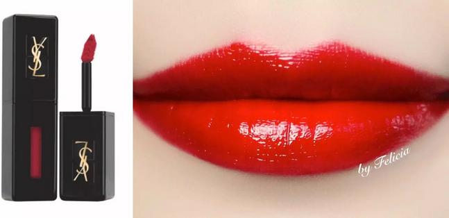 ysl圣罗兰口红黑管唇釉440多少钱,ysl圣罗兰黑管唇釉车厘子红409色