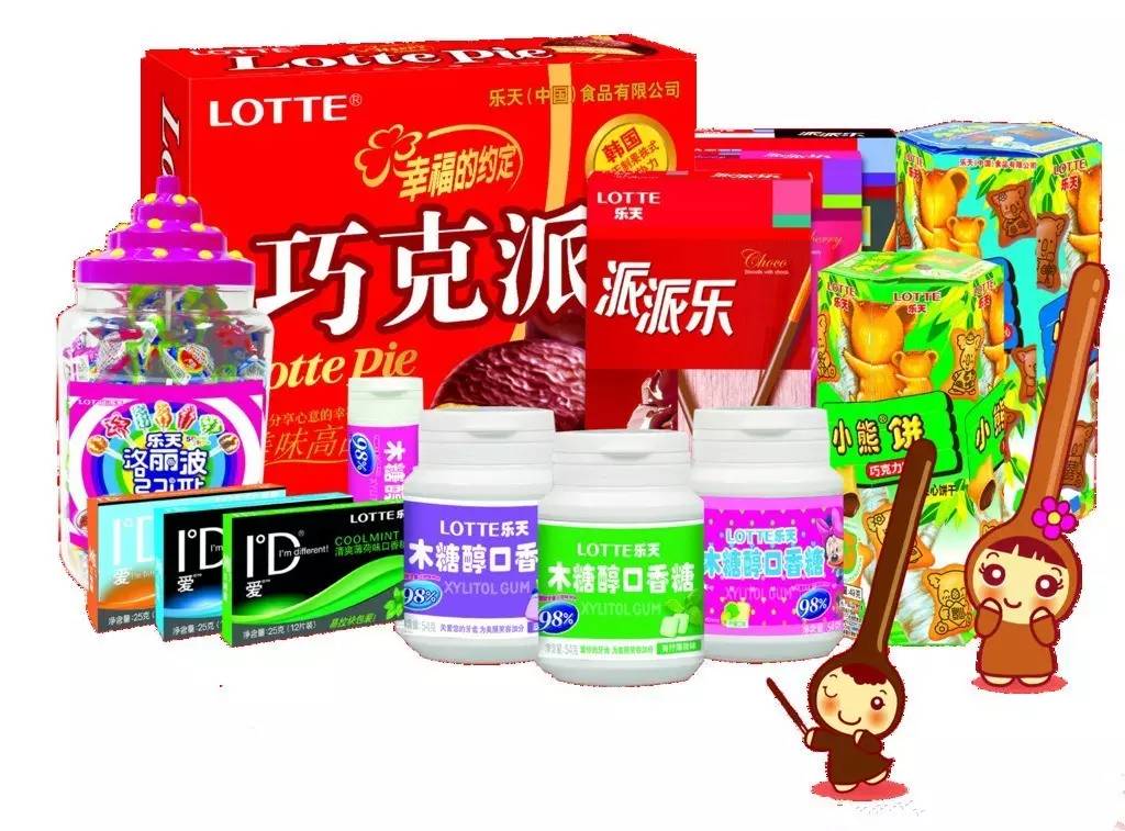 乐天lotte有多少零食,lotte乐天饼干排行