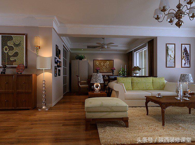 美式温馨舒适的家真漂亮,美式乡村复古装修温馨随意