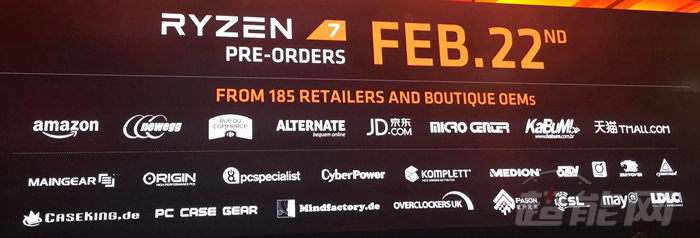 锐龙AMDRyzen7发布：8核性能为王，性价比超群