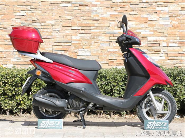 你没看错，5500元就能买一辆125毫升排气量的踏板车