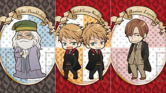 哈利波特q版图片,哈利波特人物简笔画q版卡通