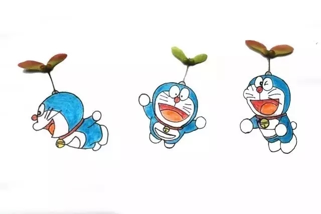 小学生一幅树叶画,秋天树叶图片卡通画