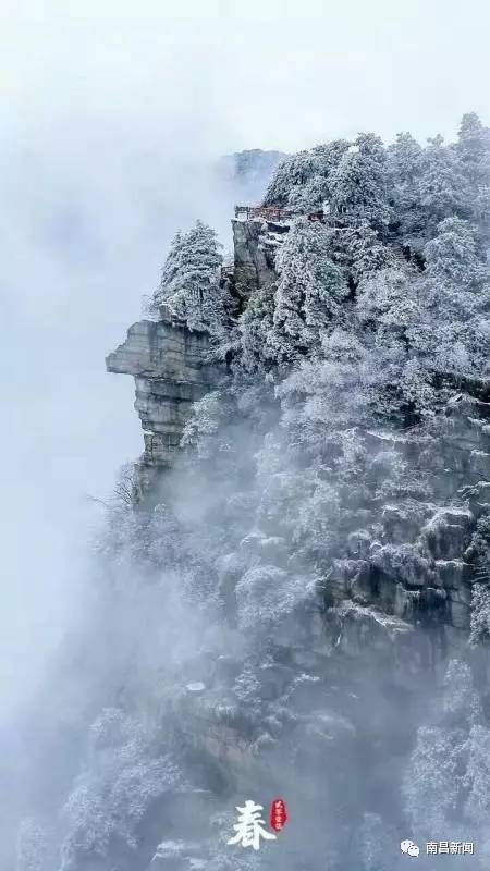 雪竟下得那么认真？居然感动了孟非踏雪来到江西，等不及了快上车