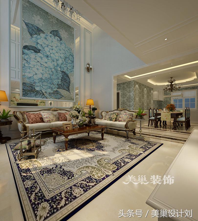 郑州230平方大平层装修轻奢现代,复式装修大户型郑州