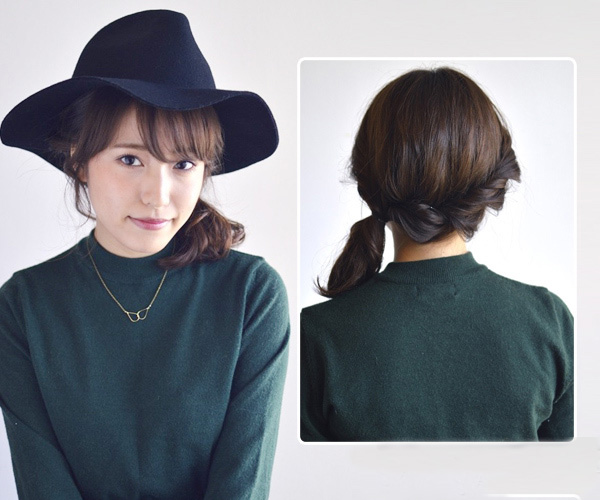 戴宽发箍的发型,戴宽头箍什么发型好看