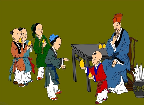 孔融能让梨不能让天下,孔融让梨最后把梨让给了谁