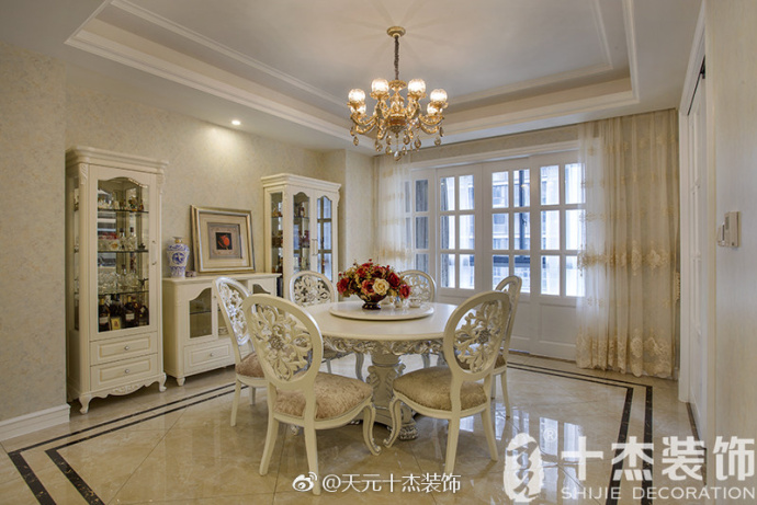 10万美式家装效果图,姜堰十杰装饰