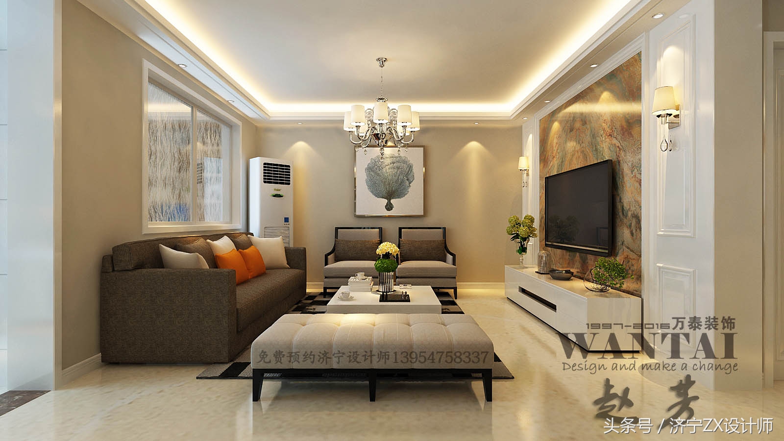 128平现代设计案例,100平现代简约花园设计效果图