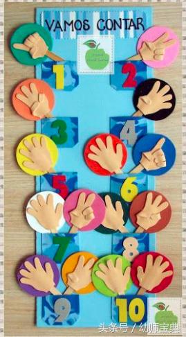 大班扑克牌数学区自制玩教具,幼儿园益智区比较大小自制玩教具