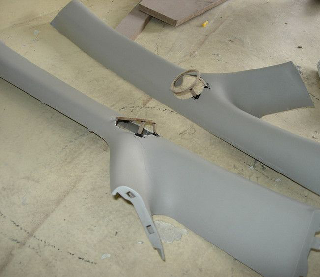 汽车音响改装3分频非得倒模吗,长安逸动plus音响改装倒模