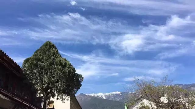 大理美丽的云图片,大理的云彩