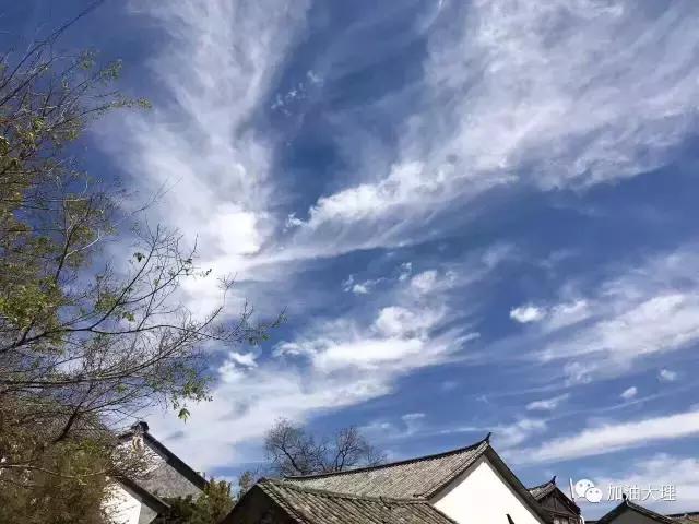 大理美丽的云图片,大理的云彩
