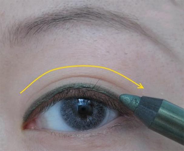 妆容中最重要的部位,妆容重点在睫毛