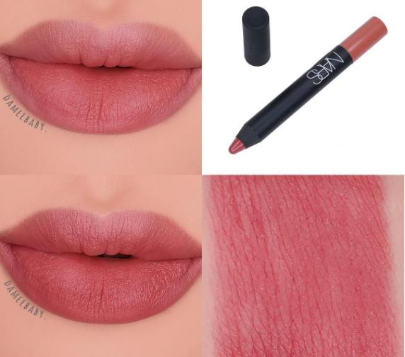 nars阿拉贡唇釉栗子红茶,nars早春系列