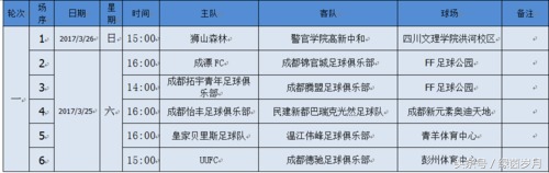 2019年成都城市超级联赛,2018成都足球城市冠军联赛