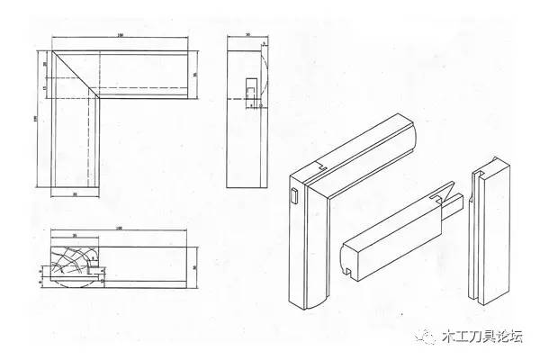 双燕尾榫卯结构,双馅抄手