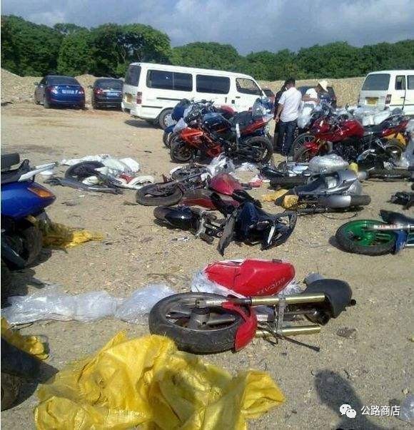 日本每撞烂一部摩托，碣石就多出三辆车