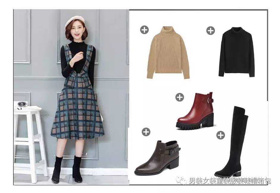 背带裙怎么穿都好看能够随意搭配,背带裙里面的上衣怎么搭配