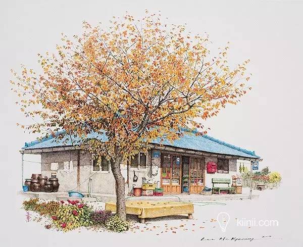 杂货店也能够很唯美：韩国艺术家MeKyeoungLee花费20年时间手绘的小便利店