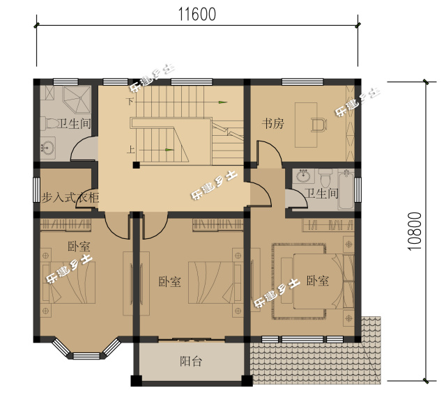 12x11三层房屋设计图,8x11米三层装修效果图
