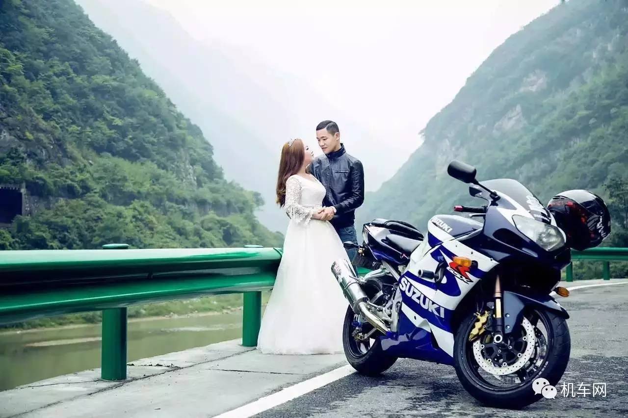 车友风采，遇到摩托车后，感觉每天都是热恋