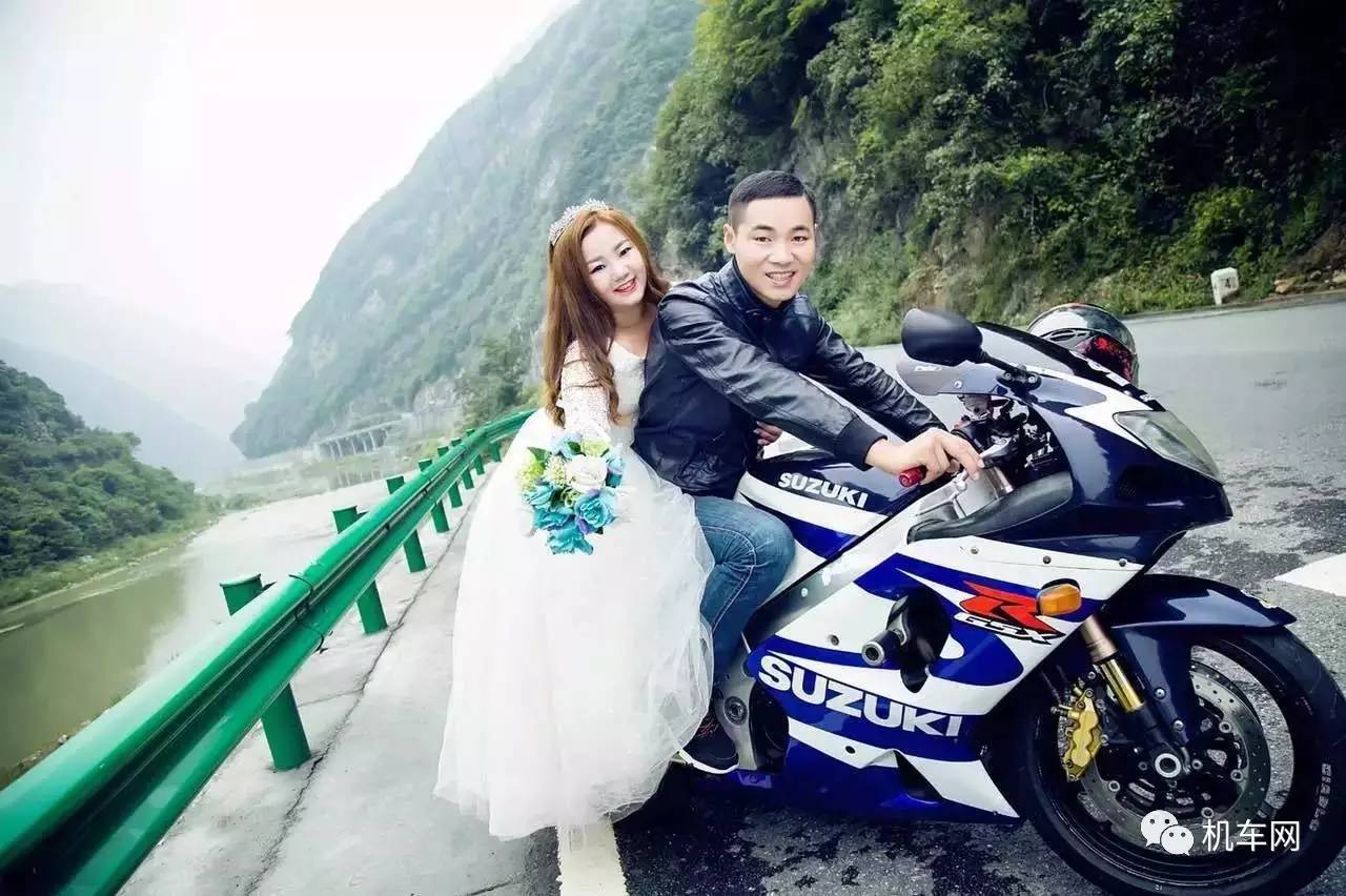 车友风采，遇到摩托车后，感觉每天都是热恋