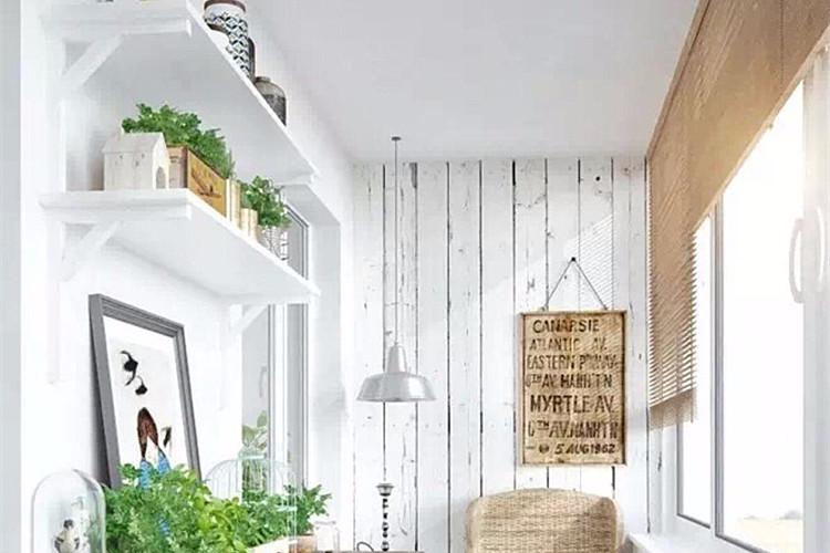 清新自得，一室绿意聚为林